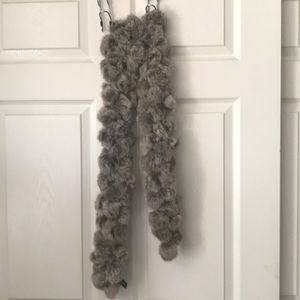 Rabbit Fur Scarf